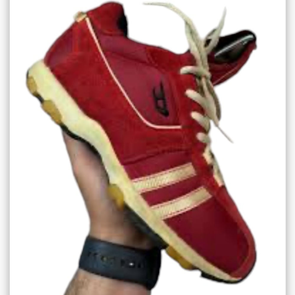 Vintage Diesel PSYKE Low Top Sneakers Avant-Garde Y2K Style Sz 44 US 10.5 Red